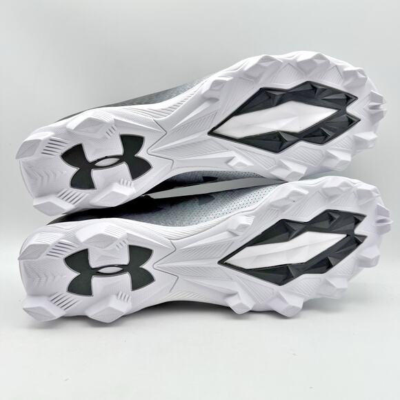 Under Armour Mens Spotlight Fran RM 4.0 Cleat US 13 M EU 47.5 White Black EUC main image 13